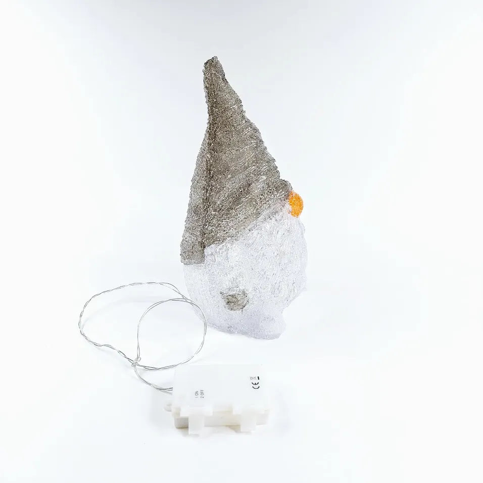 House Akryyli tonttu  led 28 cm