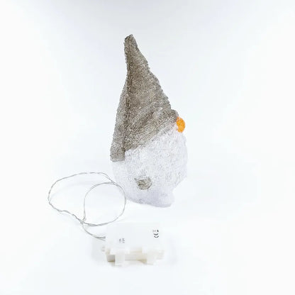 House Akryyli tonttu  led 28 cm