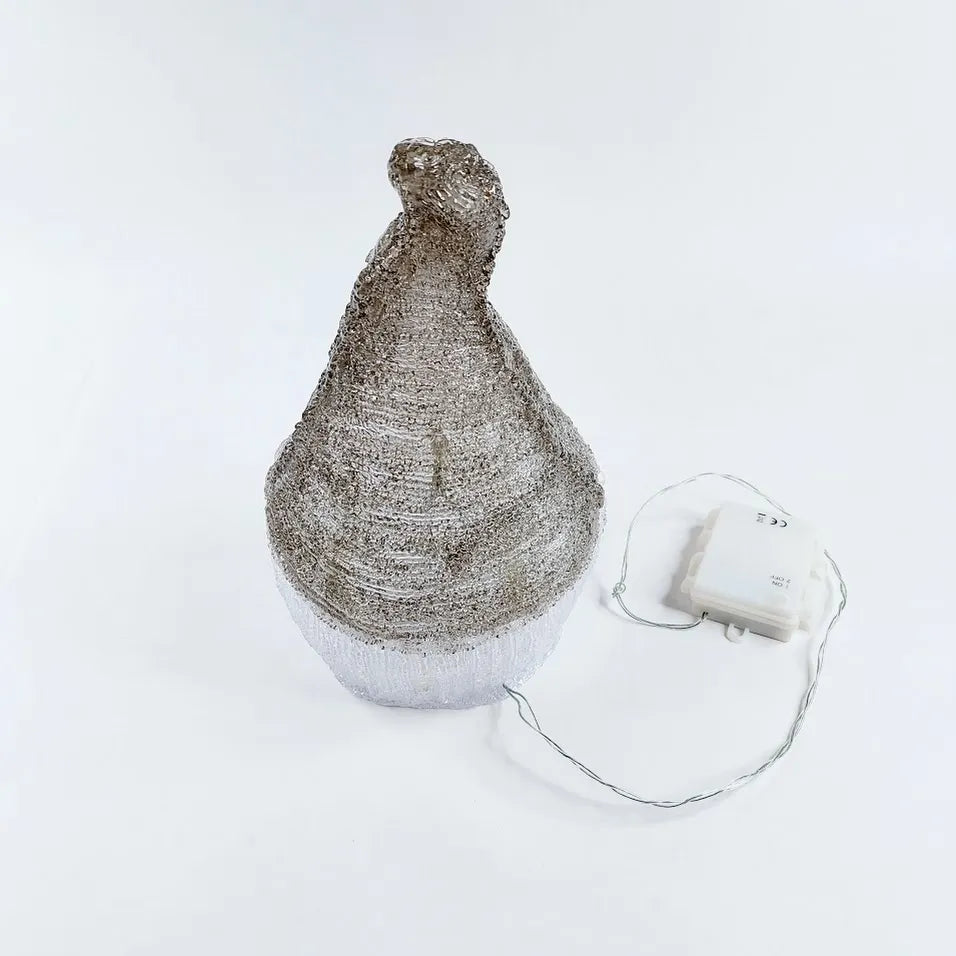 House Akryyli tonttu  led 28 cm