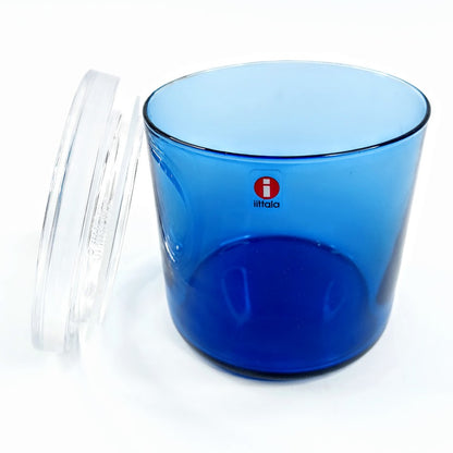 Iittala Jars lasipurkki sininen