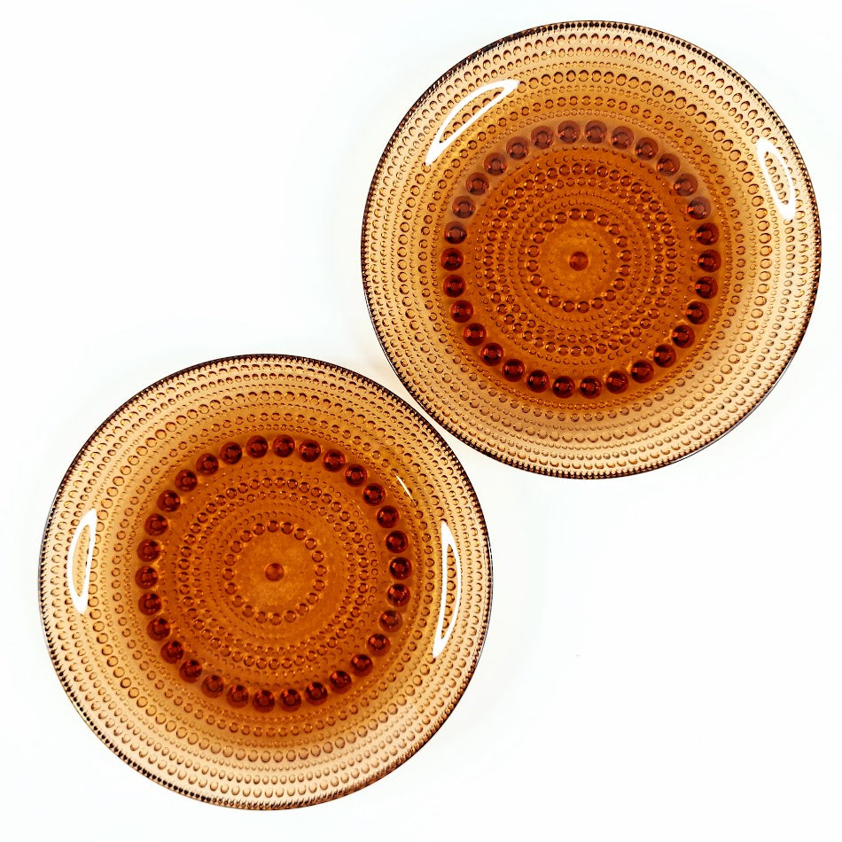 Iittala/Nuutajärvi Kastehelmi lautanen 14 cm 2 kpl