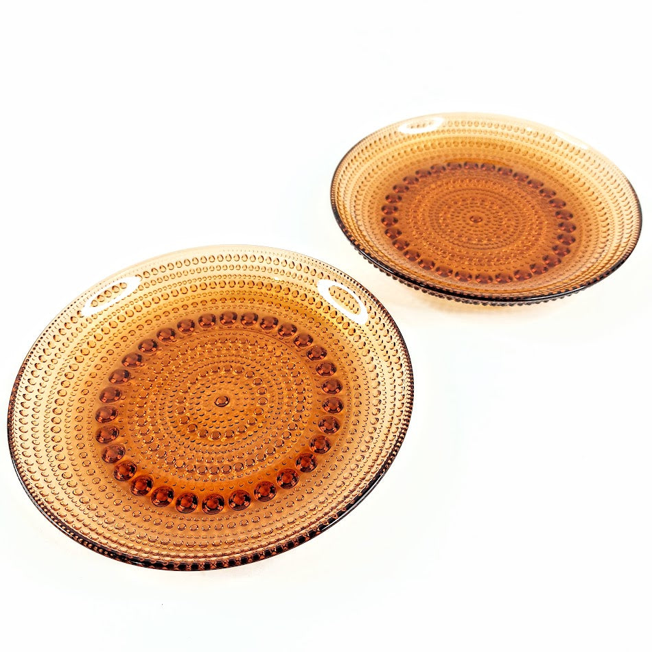 Iittala/Nuutajärvi Kastehelmi lautanen 14 cm 2 kpl
