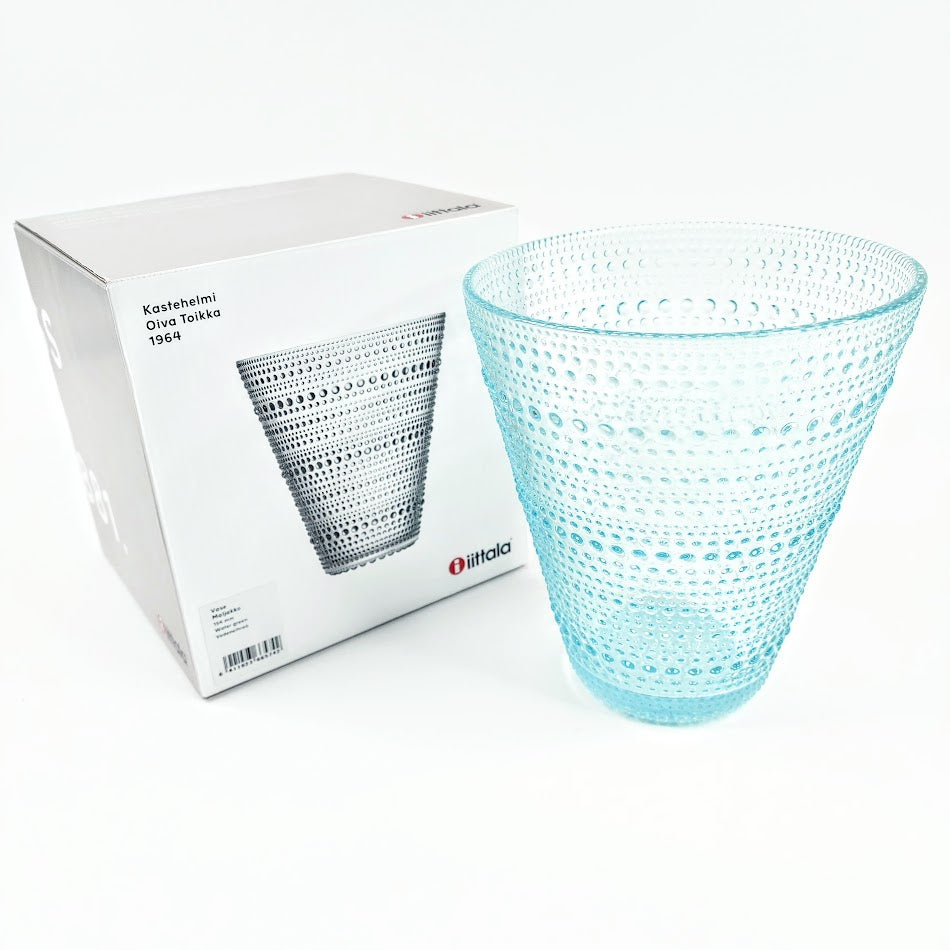 Iittala Kastehelmi Vase maljakko 154 mm vedenvihreä