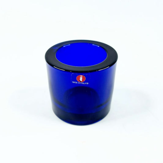 Iittala Marimekko Kivi tuikkulyhty koboltinsininen
