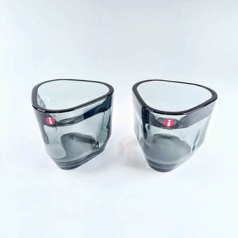 Iittala Tris tuikkulyhty harmaa 2 kpl