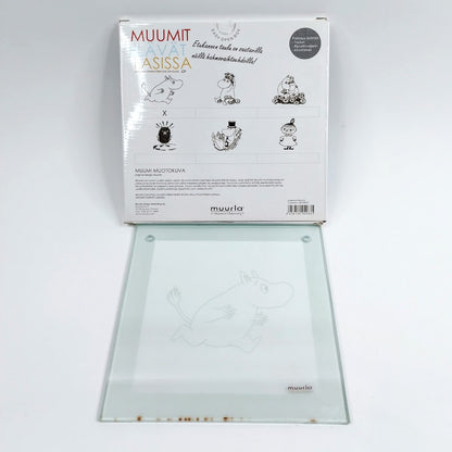 Muurla Muumi ikkunataulu Juokseva Muumi