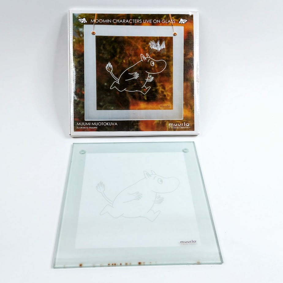 Muurla Muumi ikkunataulu Juokseva Muumi