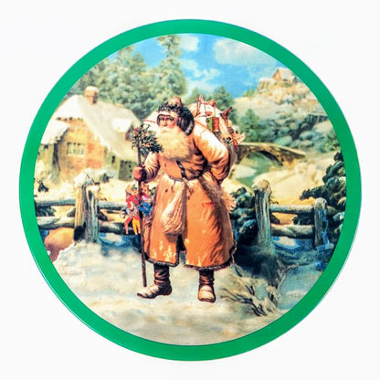 Jouluinen peltipurkki 14cm