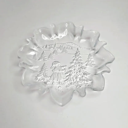 Jouluinen tarjoiluastia 25 cm