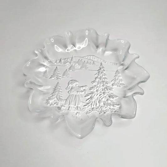 Jouluinen tarjoiluastia 25 cm