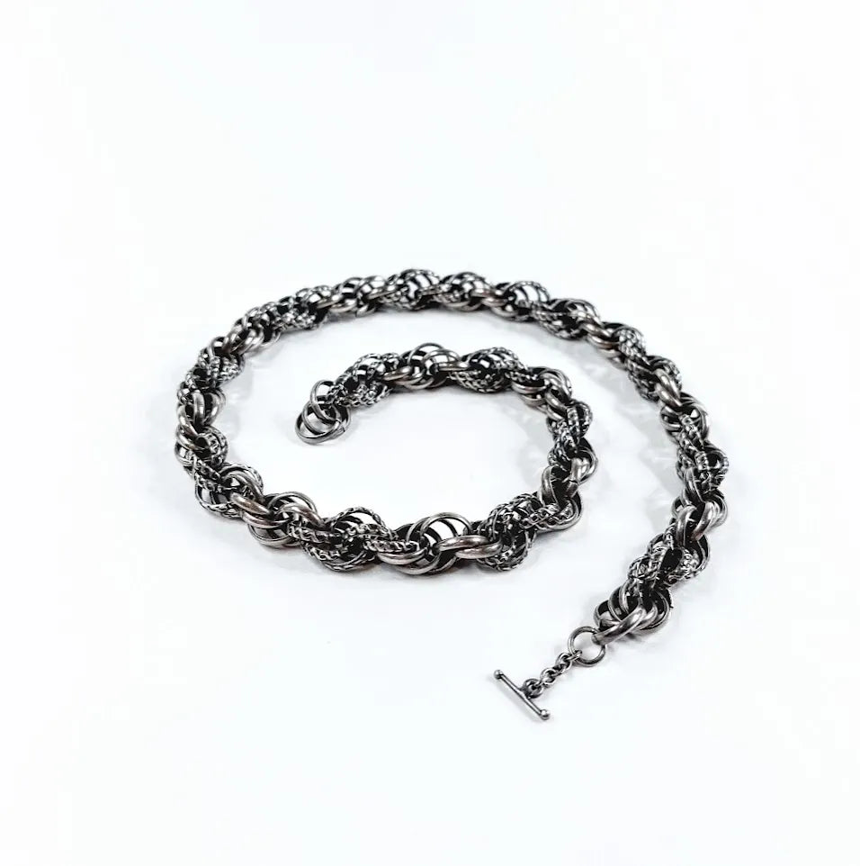 Kalevala Koru Setukaisten kääty hopeoitu 1970-luku 46 cm