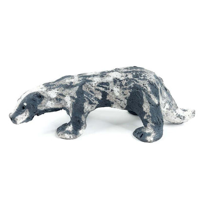 Karins Keramik mäyrä figuuri