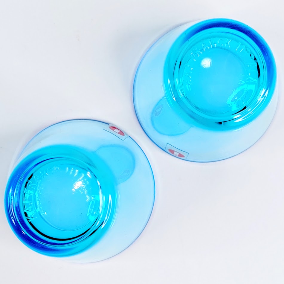 Iittala Kartio snapsilasi vaaleansininen 2 kpl