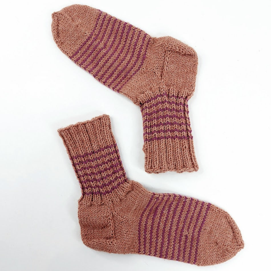 Käsintehdyt villasukat koko 39-41
