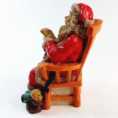 Istuva Joulupukki koriste