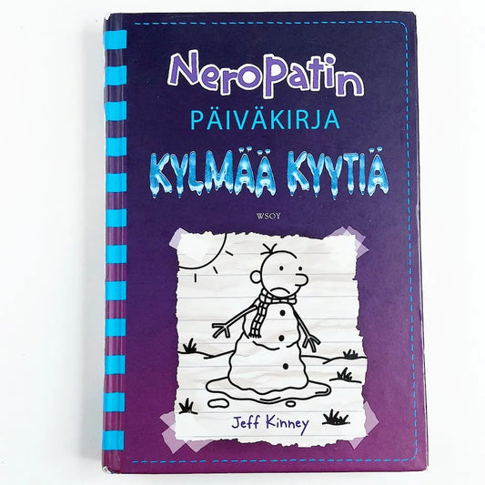 Kirja Jeff Kinney Neropatin päiväkirja Kylmää kyytiä