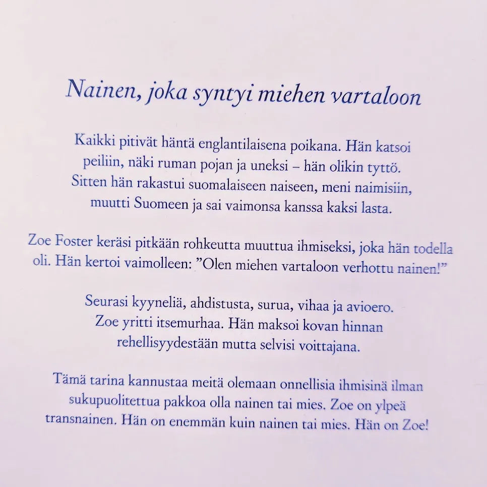 Kirja Zoe Foster Peilissä näin naisen