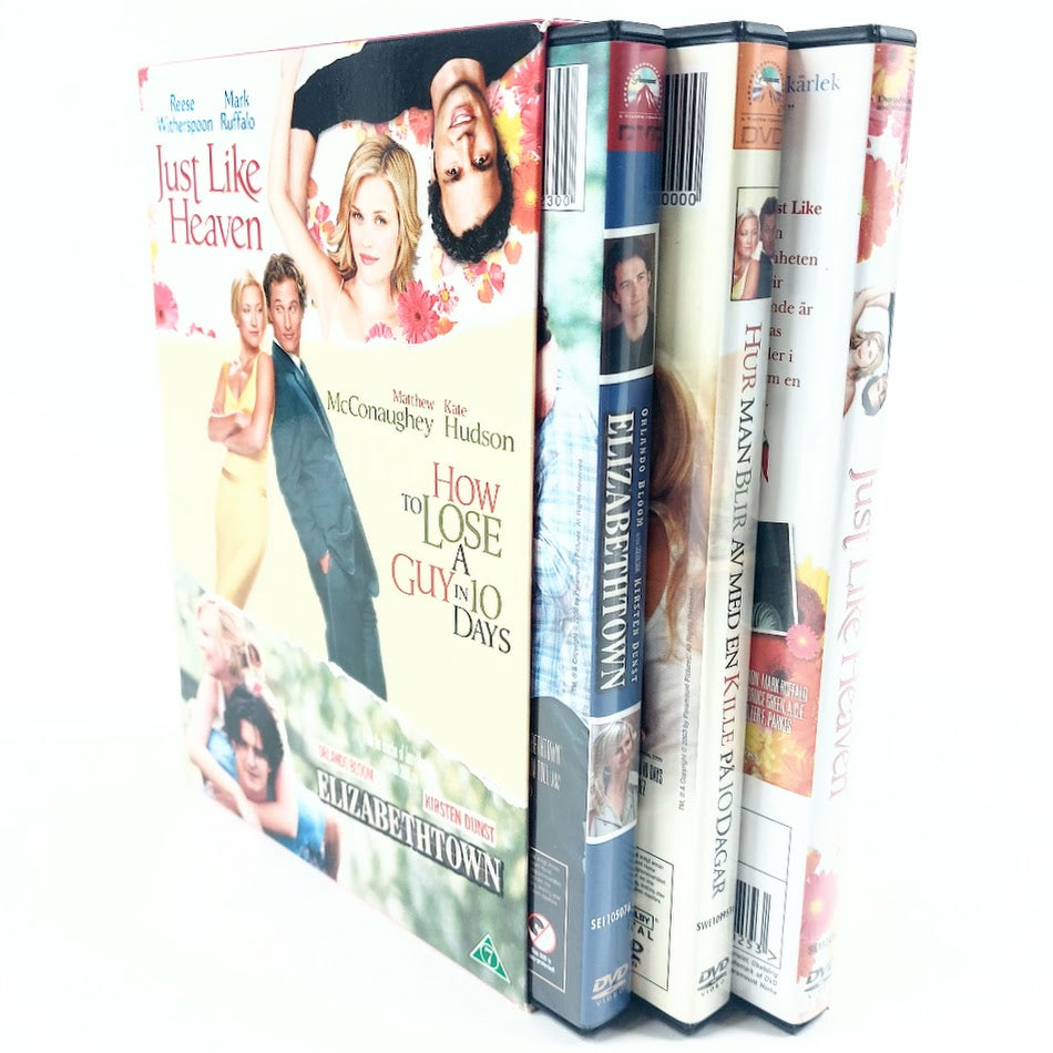 Just Like Heaven / How to Lose a Guy in 10 Days / Elizabethtown DVD-boksi