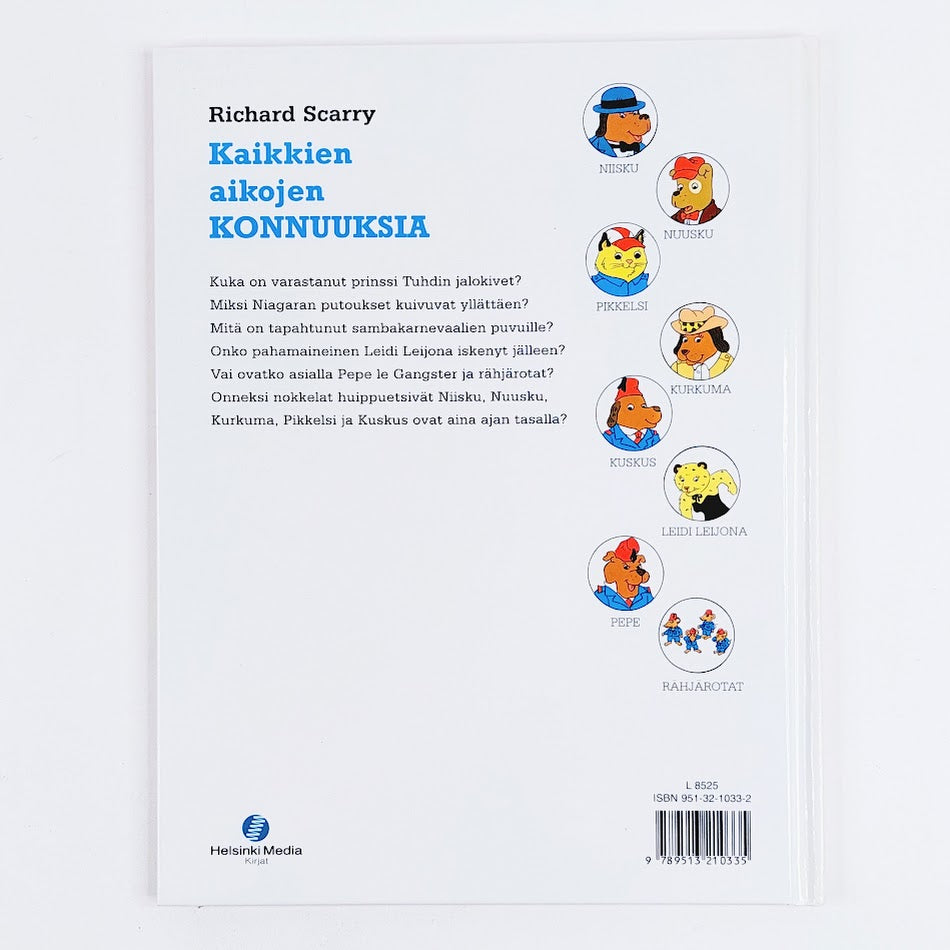 Richard Scarryn Touhukas Maailma: Kaikkien aikojen konnuuksia