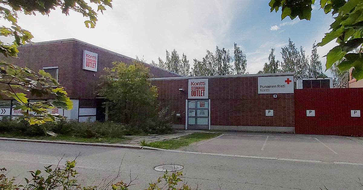 SPR Kontin outletin julkisivu