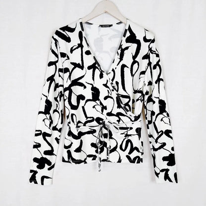 Marimekko Kertoja Harha trikoopusero koko XL