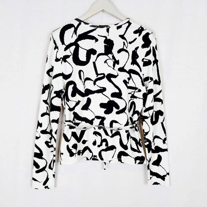 Marimekko Kertoja Harha trikoopusero koko XL