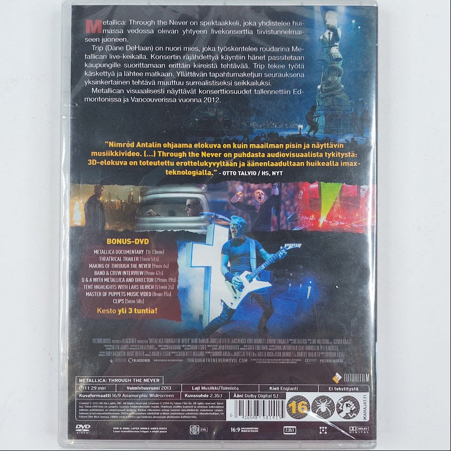 Metallica Through The Never 2DVD