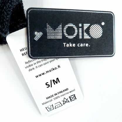 Moiko 100% merinovilla heijastinkäsineet