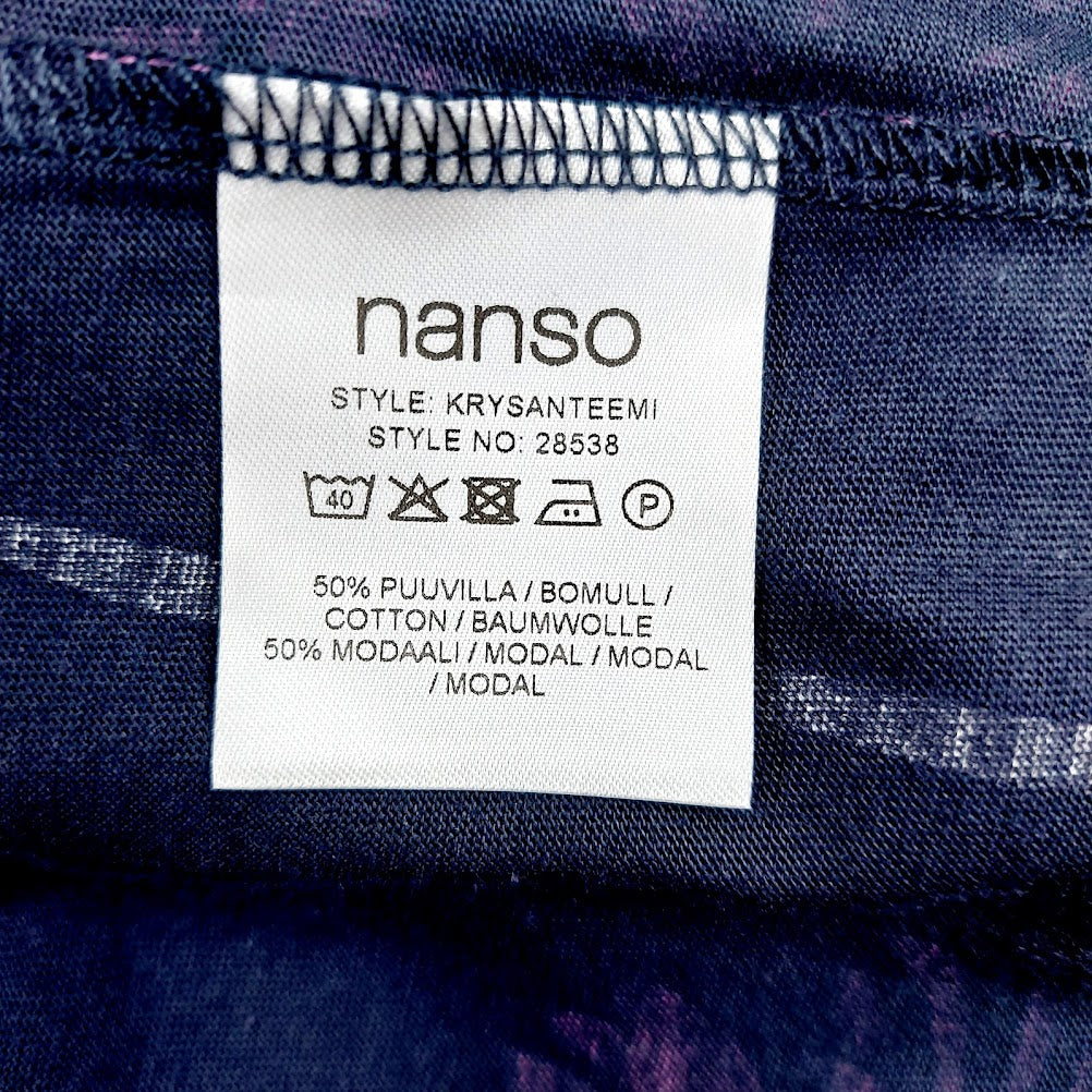 Nanso Krysanteemi trikoo kaftaani koko xs