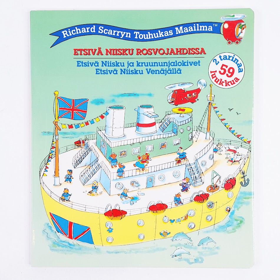 Richard Scarryn Touhukas Maailma: Etsivä Niisku Rosvojahdissa