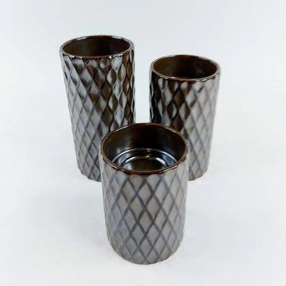 Partylite kynttilänjalat 10 cm, 12,5 cm ja 14,5 cm 3 kpl