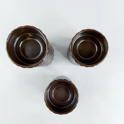 Partylite kynttilänjalat 10 cm, 12,5 cm ja 14,5 cm 3 kpl