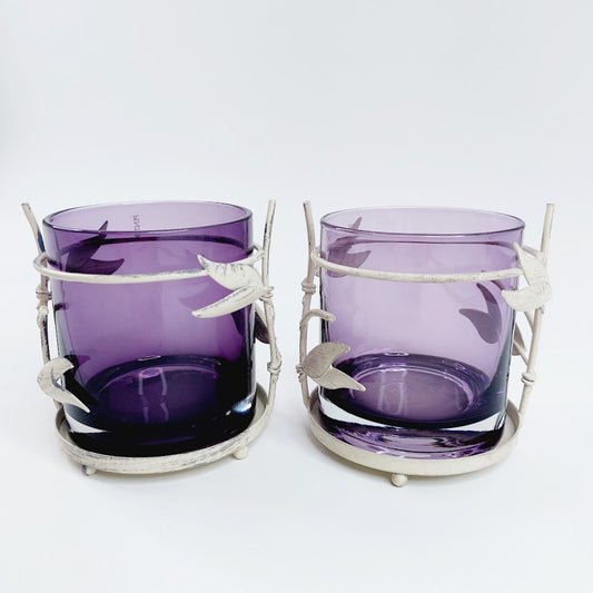 Pentik kynttilälyhty violetti 2 kpl
