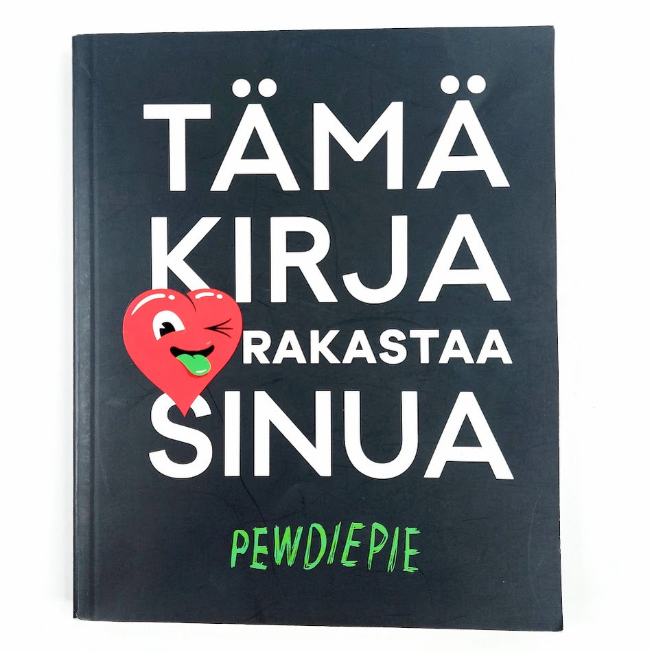 PewDiePie: Tämä Kirja Rakastaa Sinua