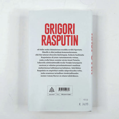 Antony Beevor: Rasputin ja Romanovien tuho