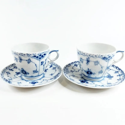 Royal Copenhagen Musselmalet kahvisetti 4 osaa