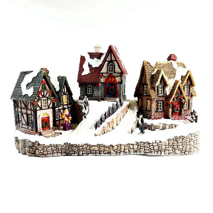 Talvikylä joulukoriste led-valo