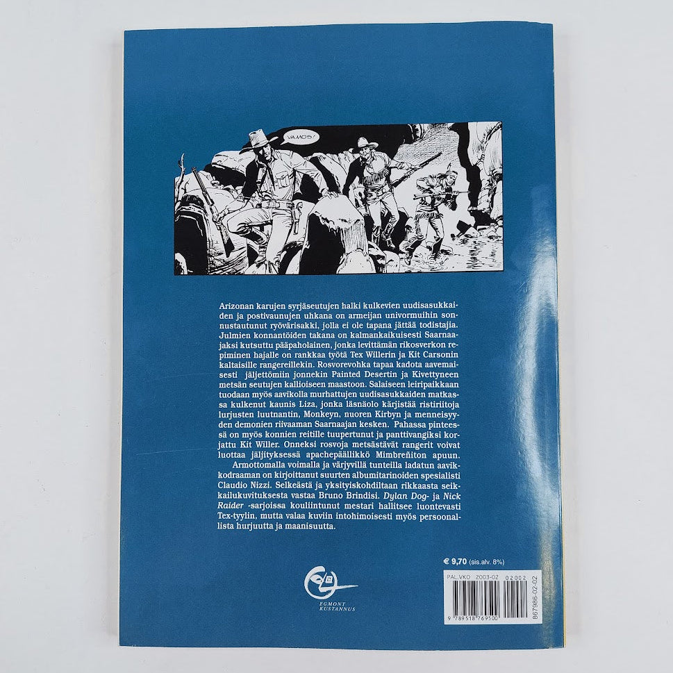 Claudio Nizzi, Bruno Brindisi: Tex Willer Aavikon saalistajat
