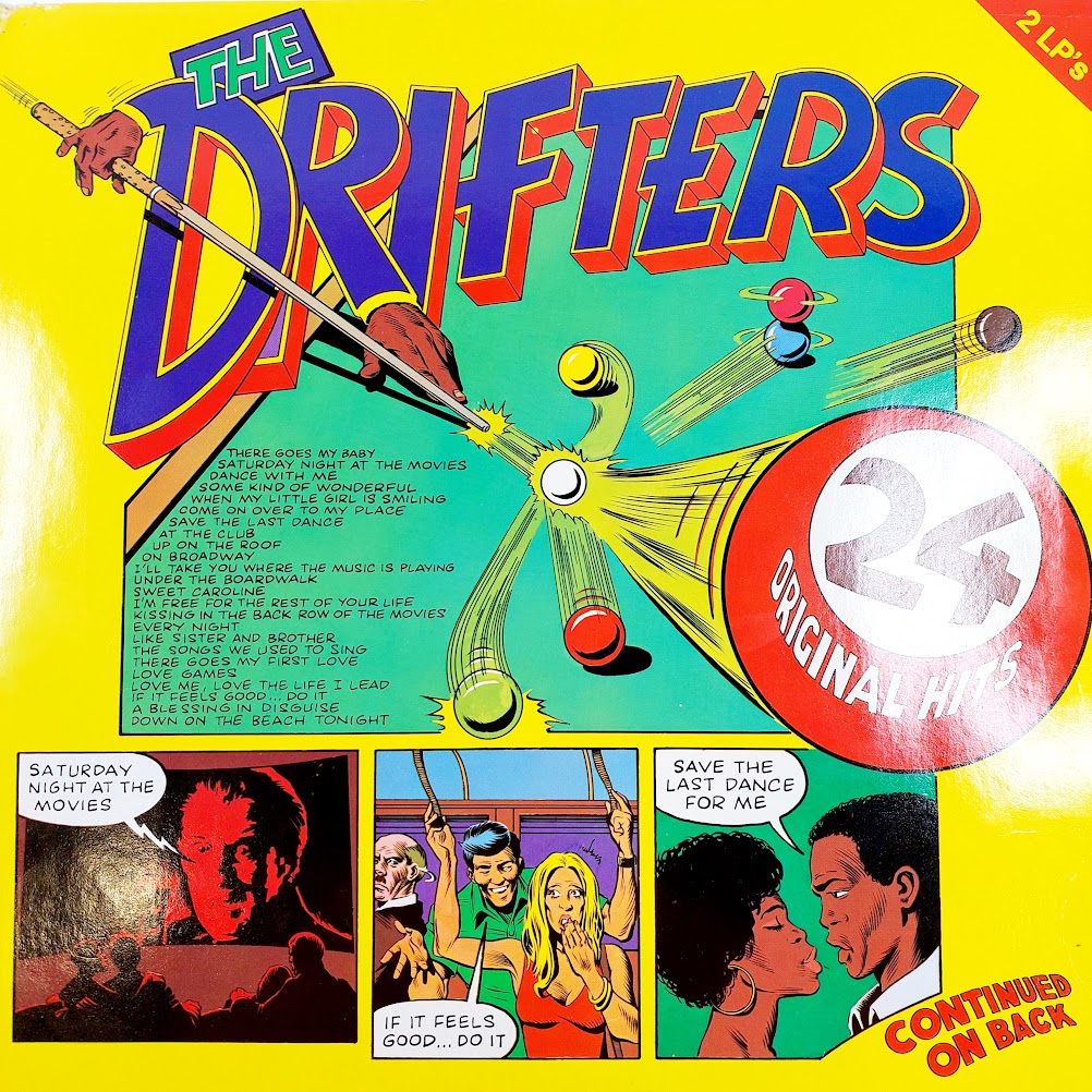 The Drifters 24 Original Hits-tuplavinyyli