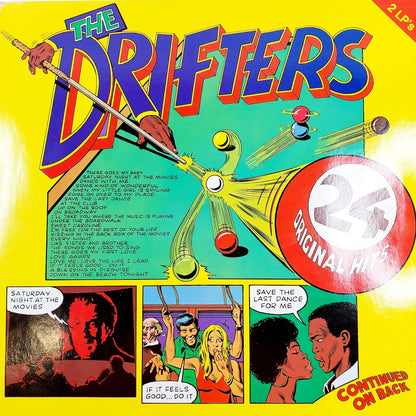 The Drifters 24 Original Hits-tuplavinyyli