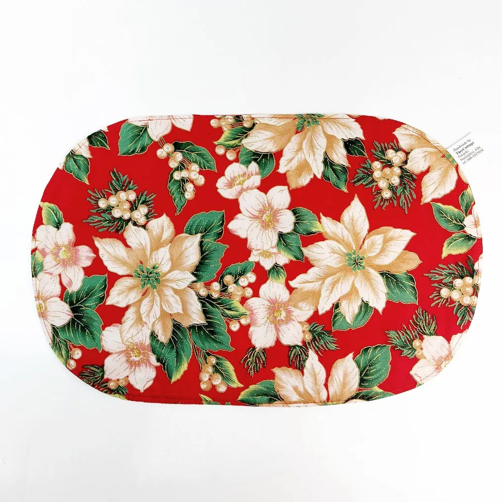 TinyCottage jouluiset pöytätabletit 30 x 46 cm 4 kpl