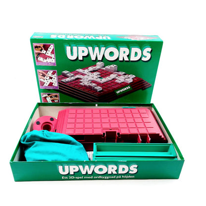 Upwords ruotsinkielinen lautapeli