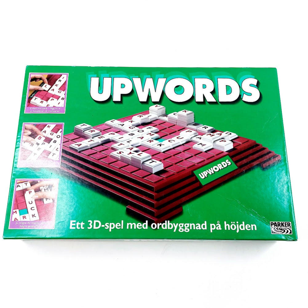 Upwords ruotsinkielinen lautapeli
