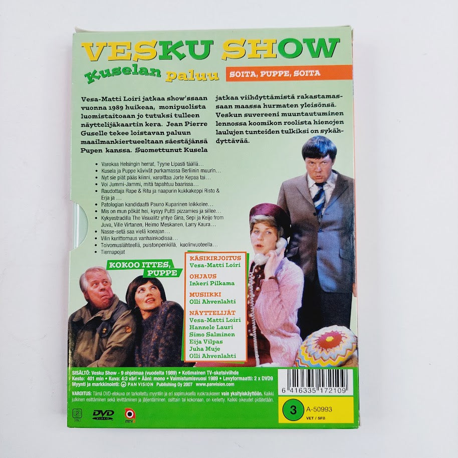 Vesku Show Kuselan Paluu 2DVD
