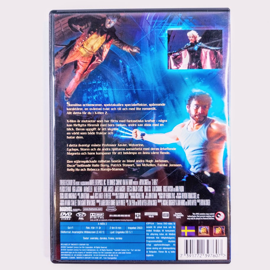 X-Men 2 DVD