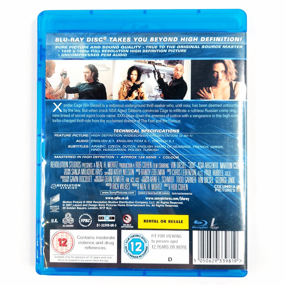 XXX 2 Movie Collection Blu-Ray